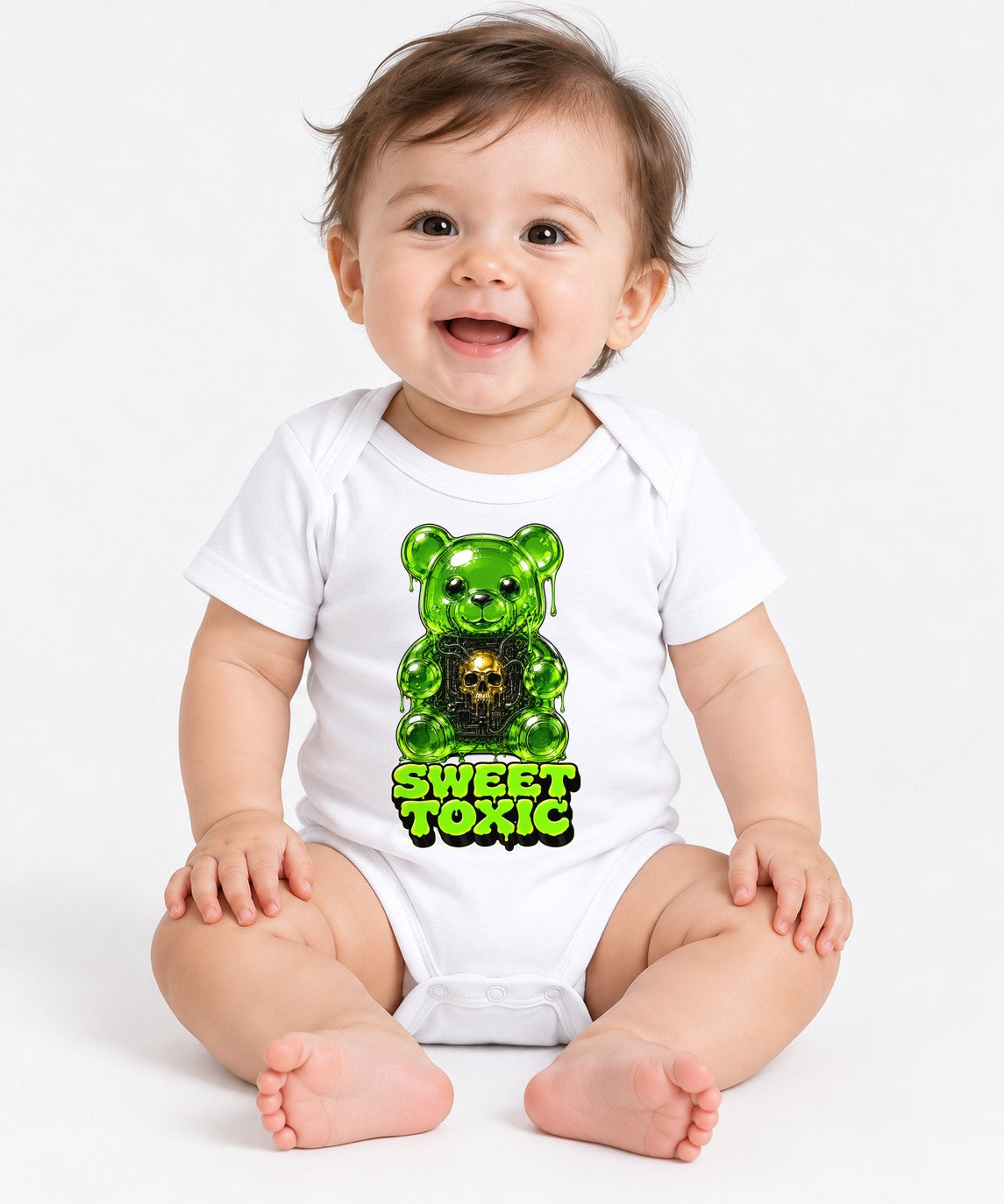 Sweet Toxic Bear - White