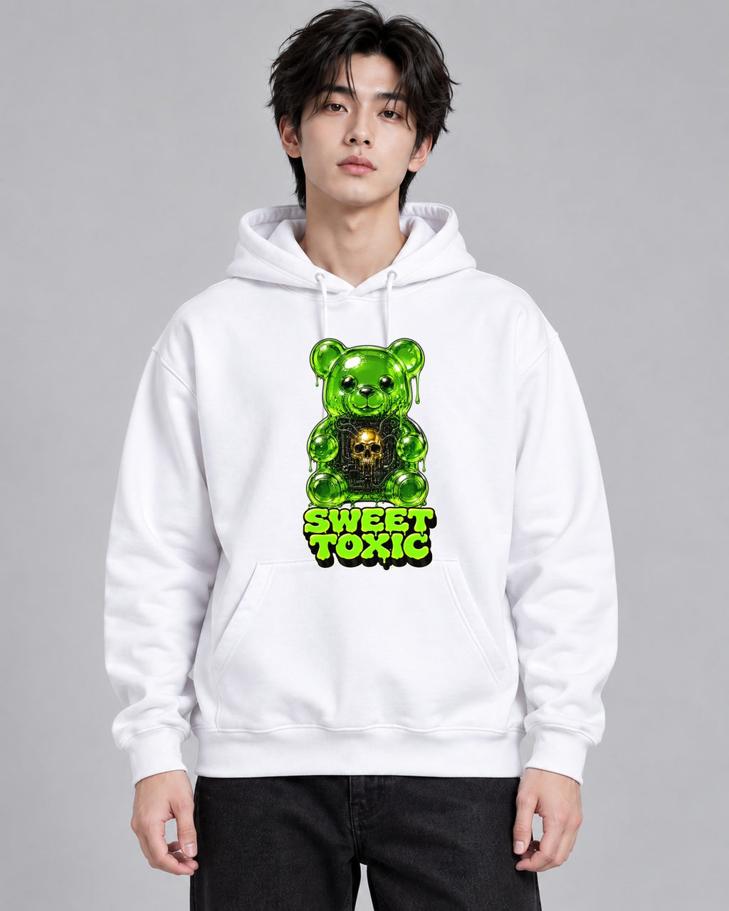 Sweet Toxic Bear - White
