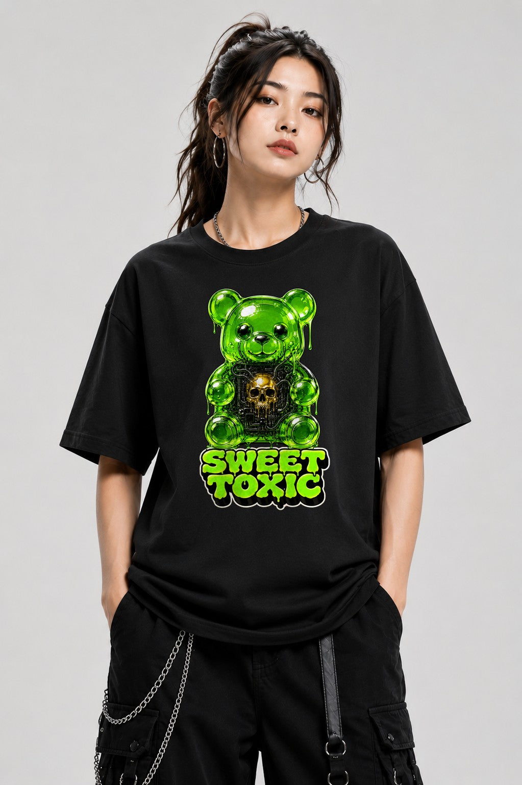 Sweet Toxic Bear - Black