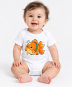 Swim Slow Fish - White