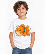 Swim Slow Fish - White