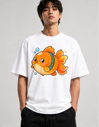 Swim Slow Fish - White