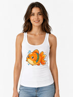 Swim Slow Fish - White