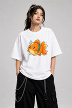 Swim Slow Fish - White