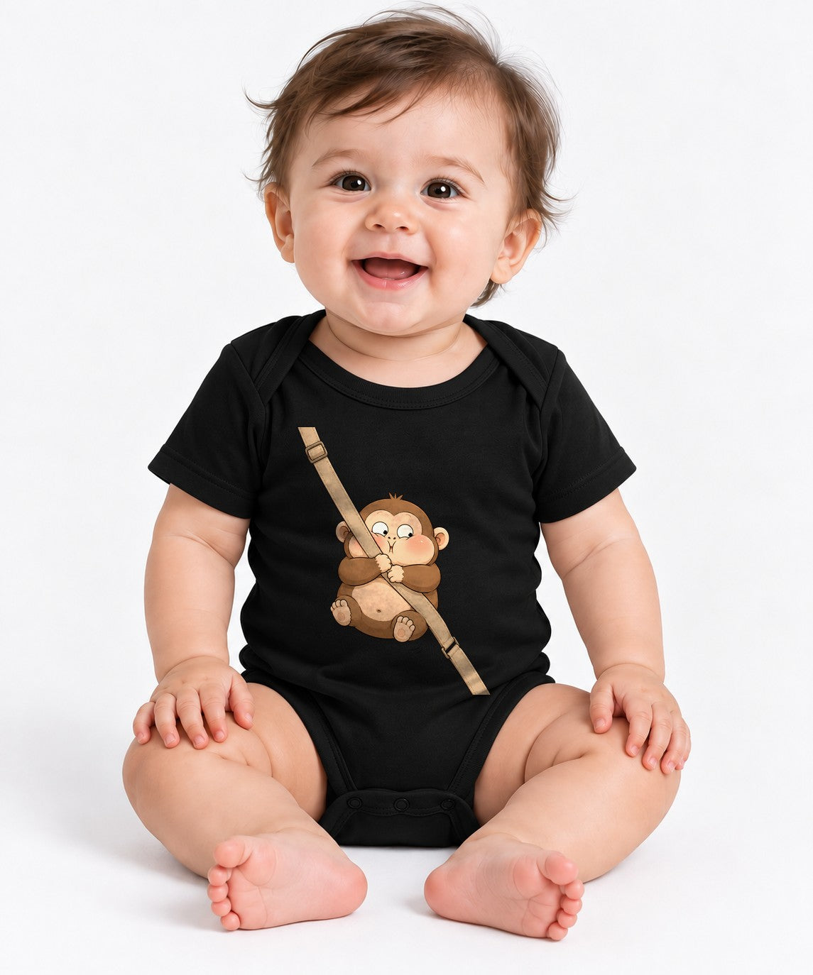 Swinging Monkey - Black
