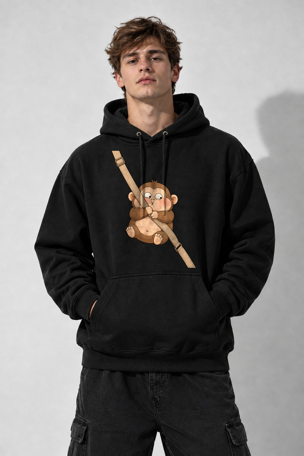 Swinging Monkey - Black