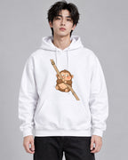 Swinging Monkey - White