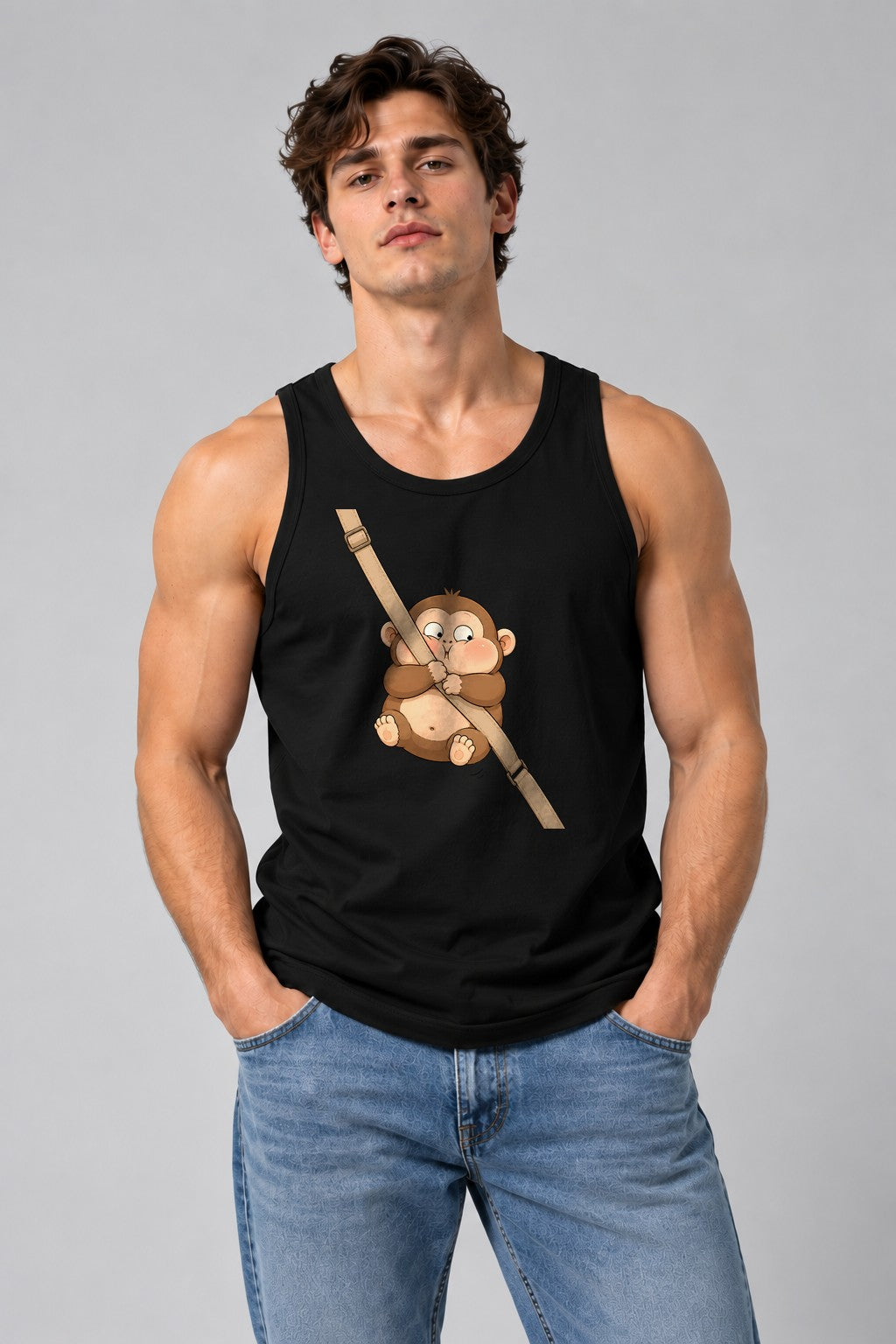 Swinging Monkey - Black