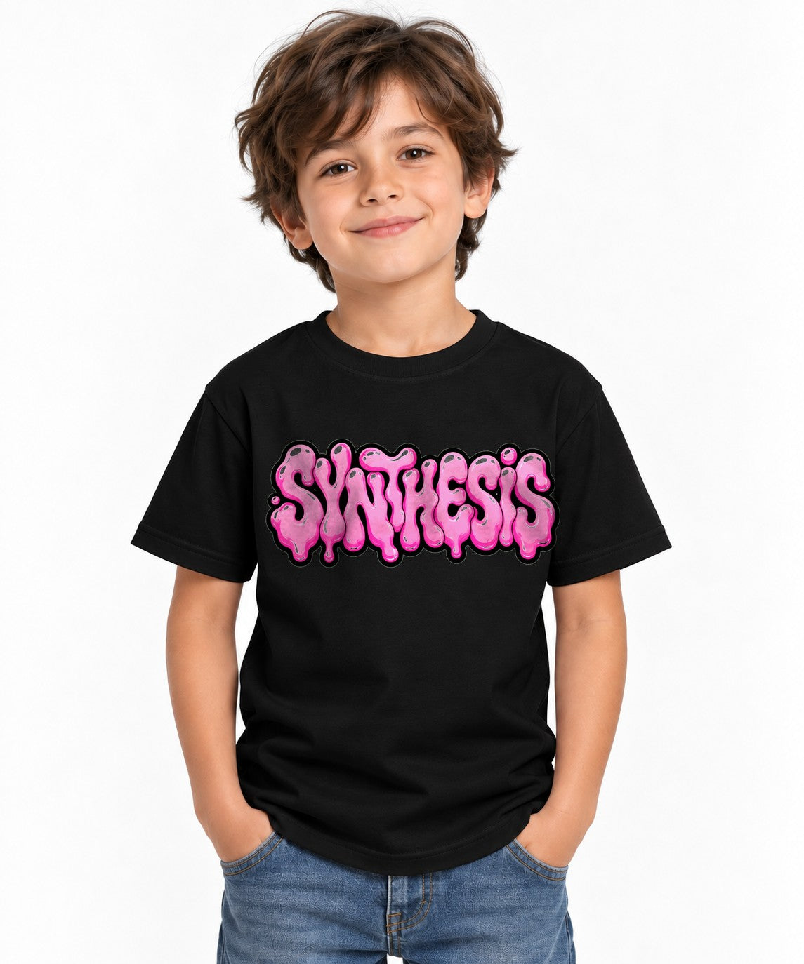 Synthesis Bubble Letters - Black