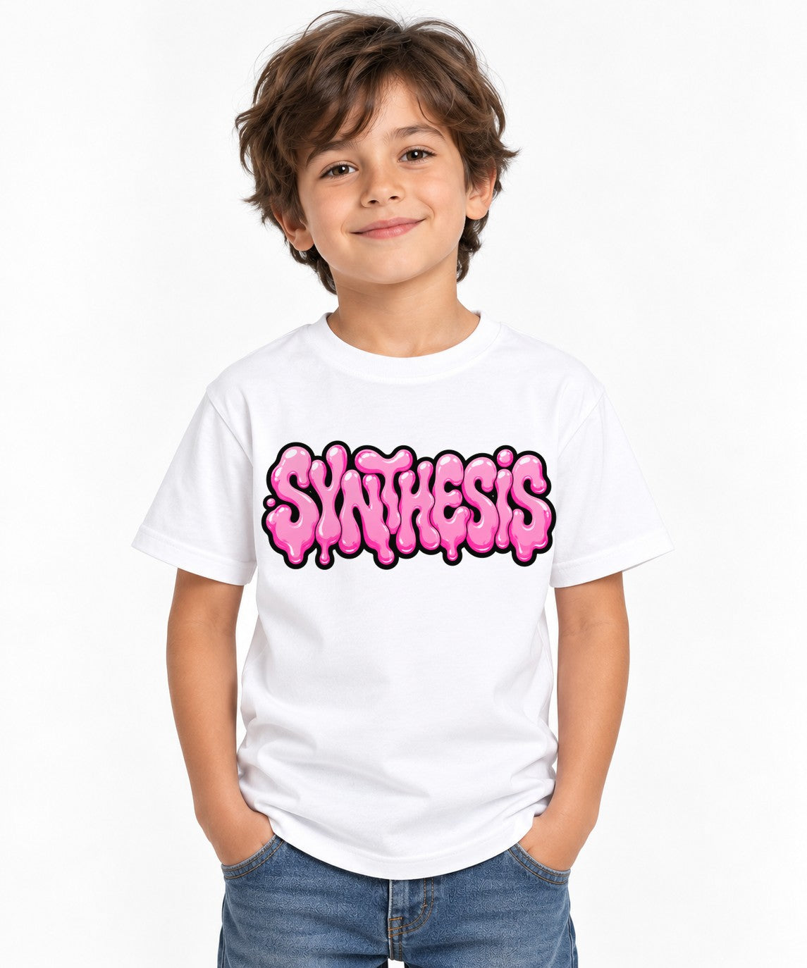 Synthesis Bubble Letters - White