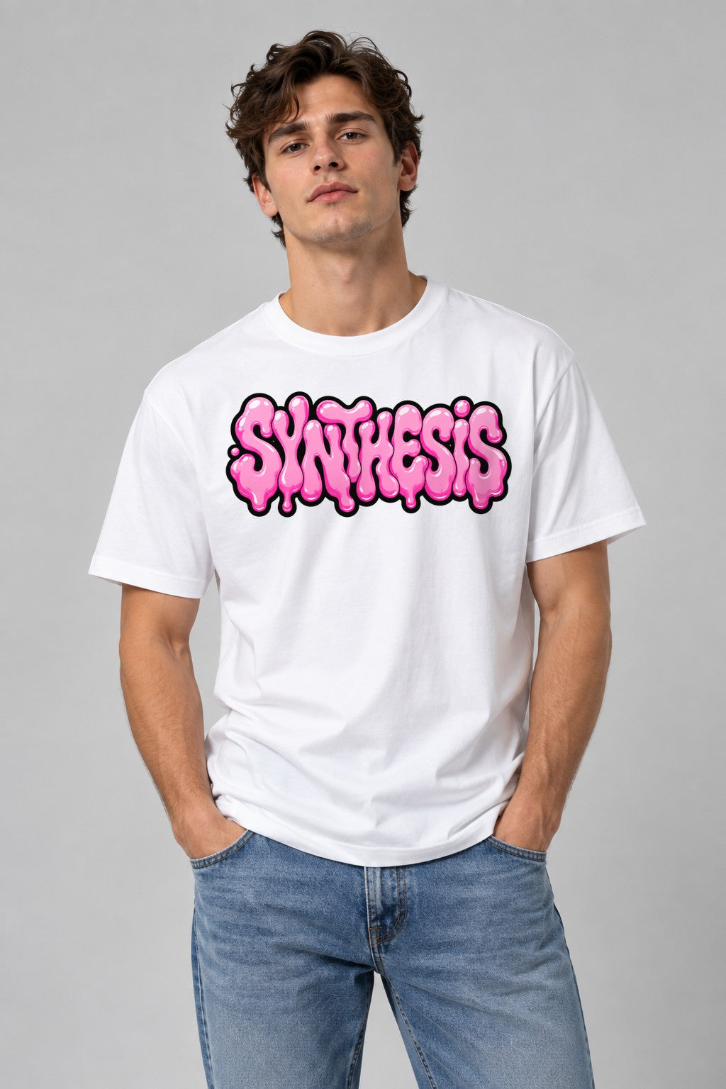 Synthesis Bubble Letters - White