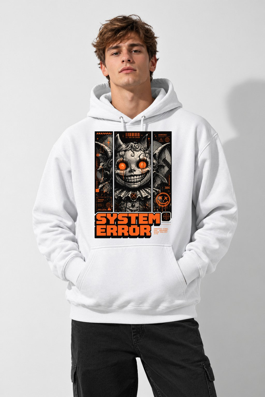 System Error Demon - White