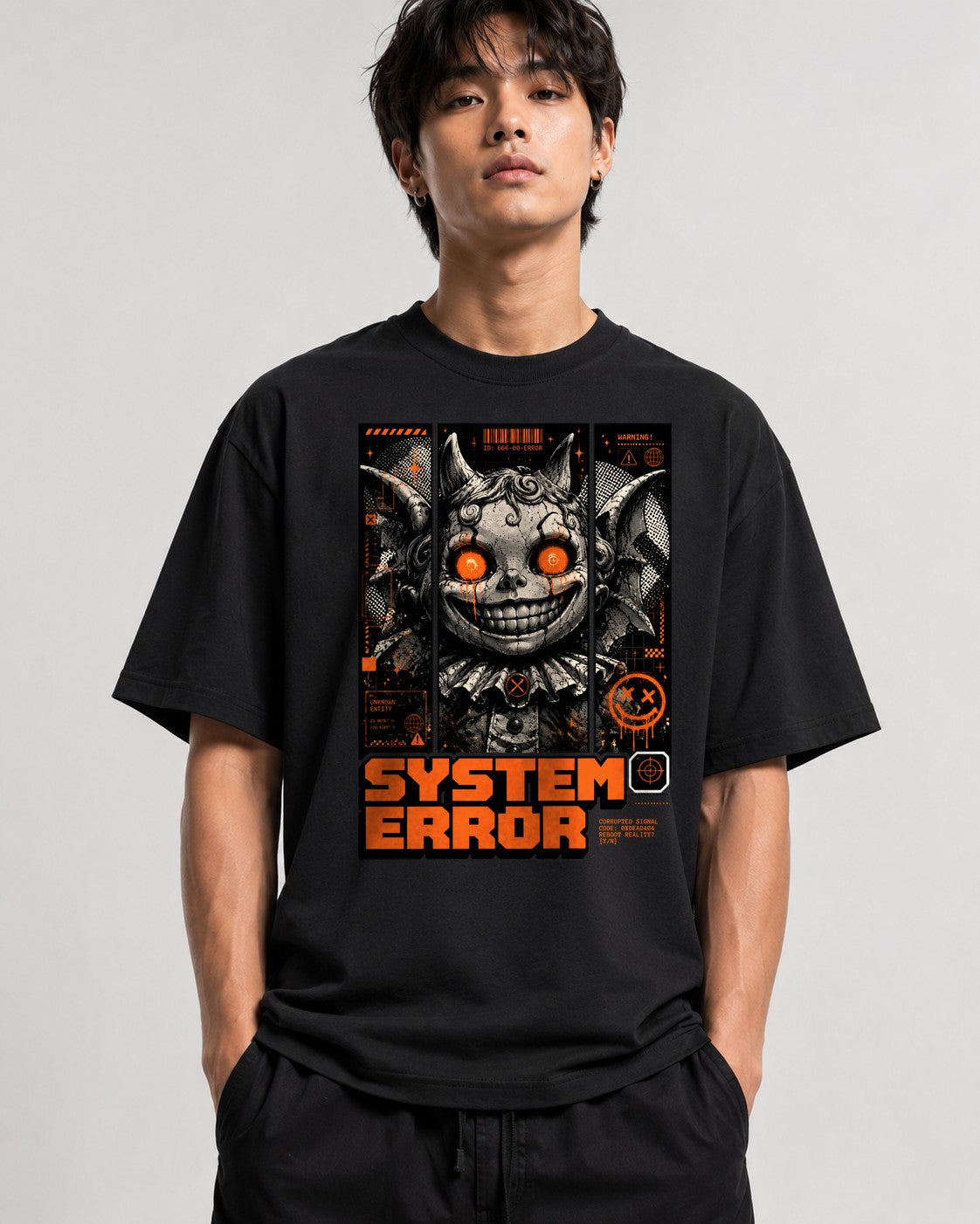 System Error Demon - Black