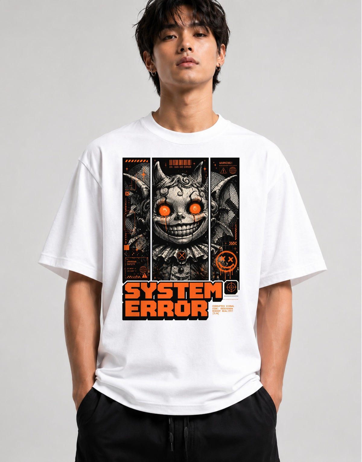 System Error Demon - White