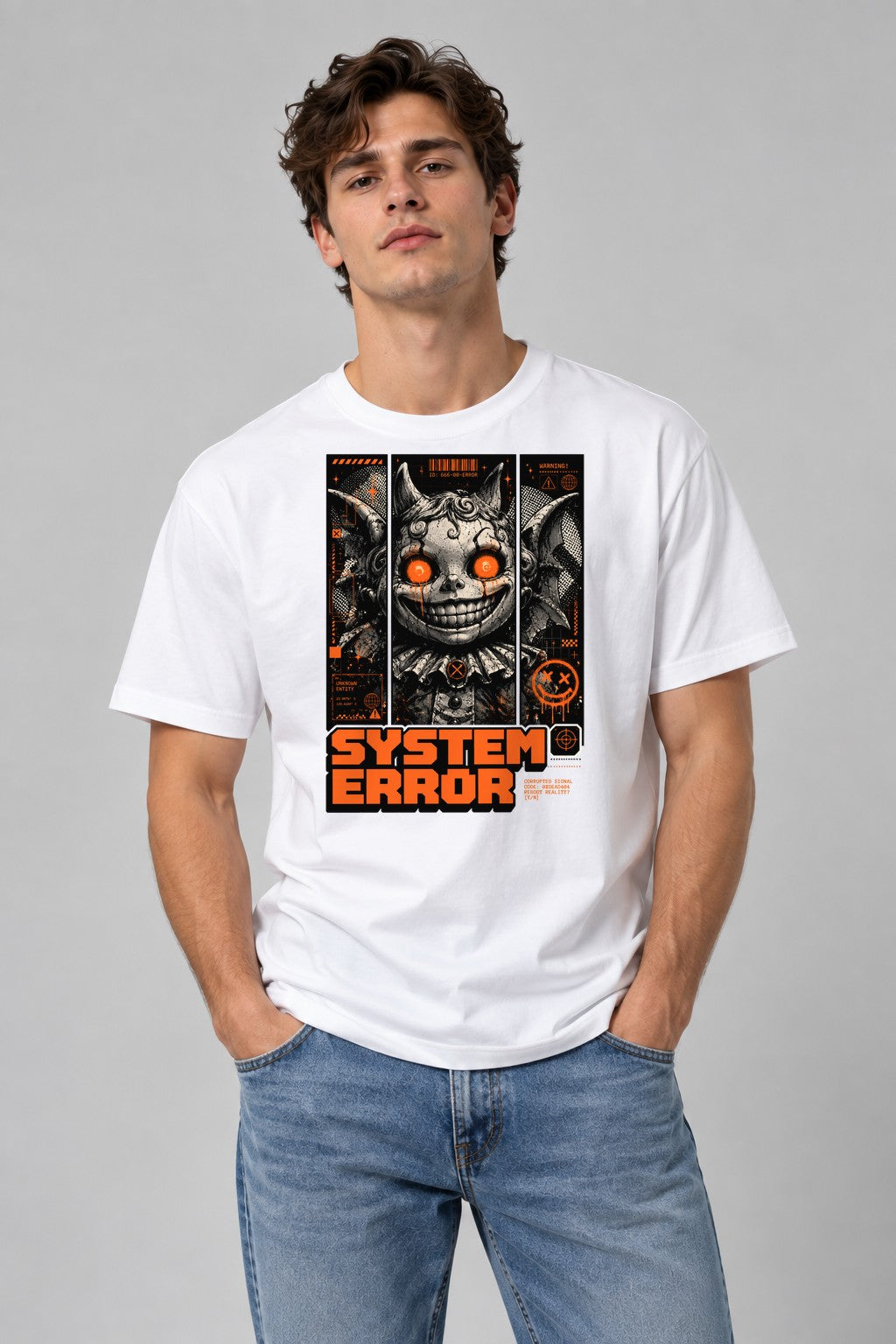 System Error Demon - White