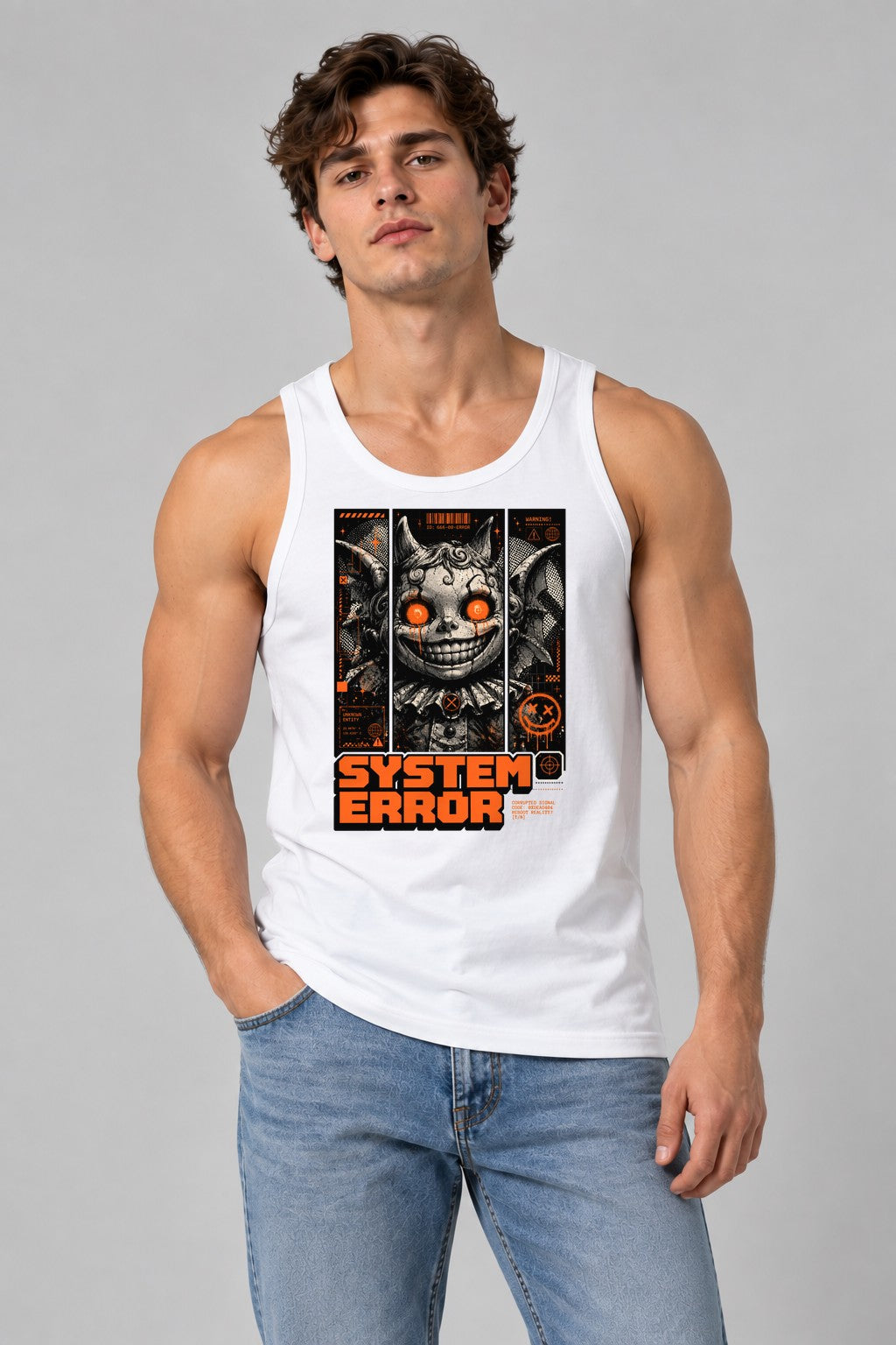 System Error Demon - White