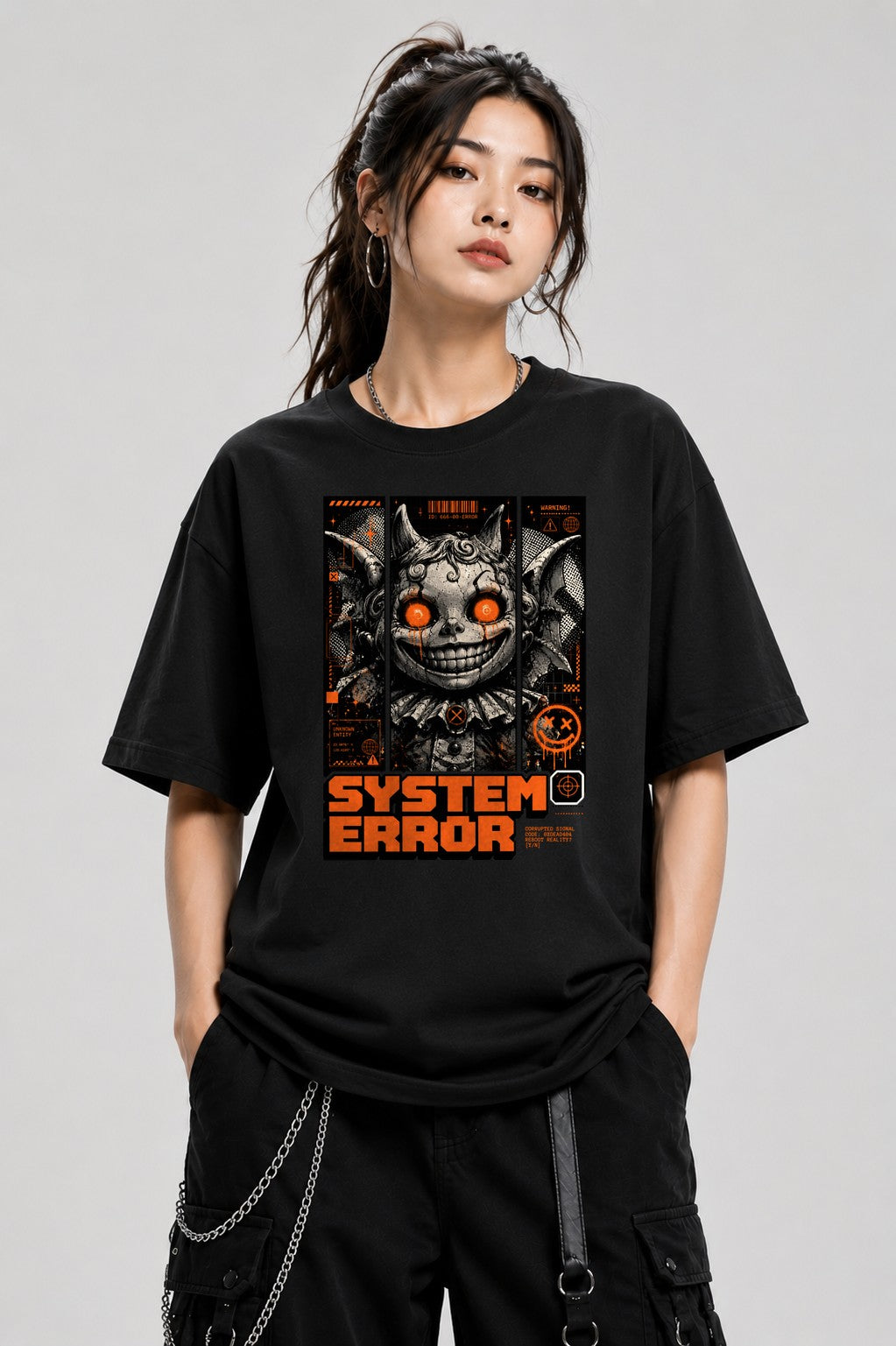 System Error Demon - Black