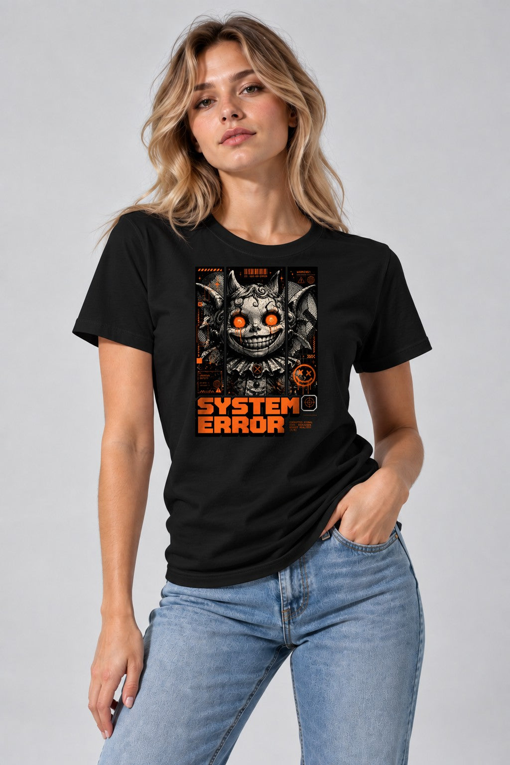 System Error Demon - Black