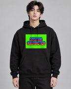 System Malfunction Glitch Retro Cybe - Black