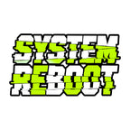 System Reboot Glitch Graphic Tee - Neon Cyberpunk Streetwear