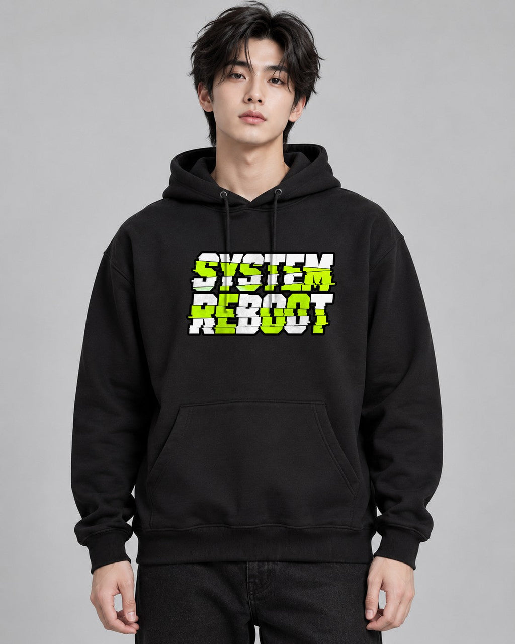 System Reboot Glitch - Black