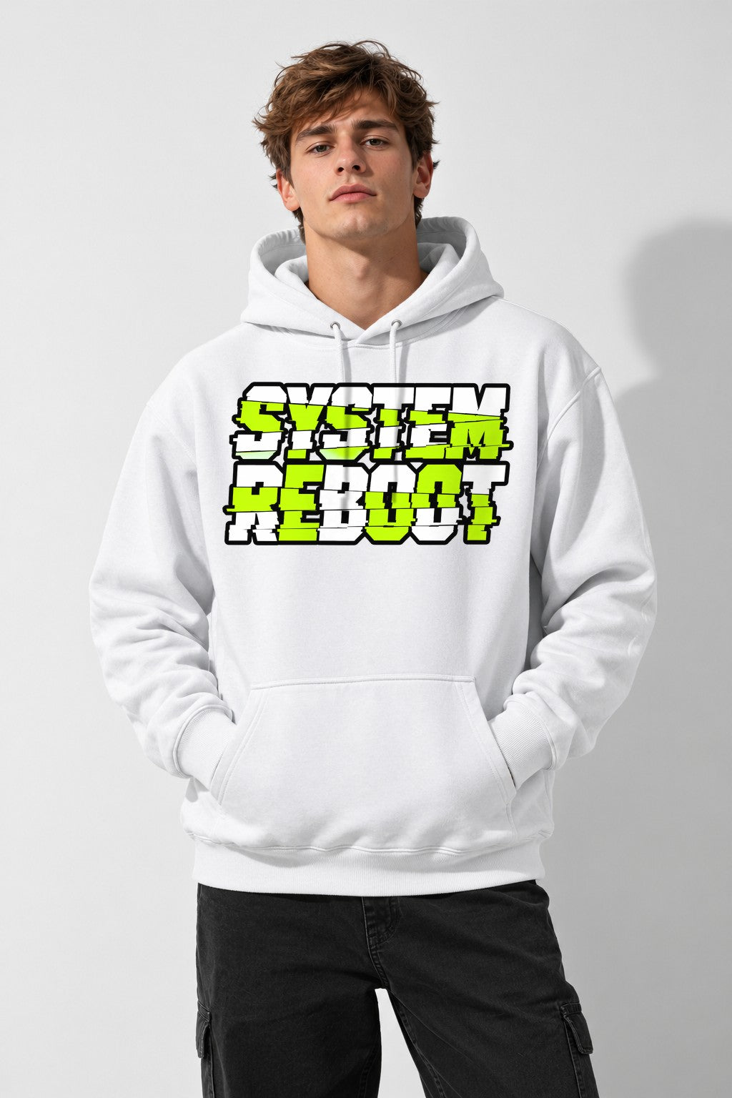 System Reboot Glitch - White