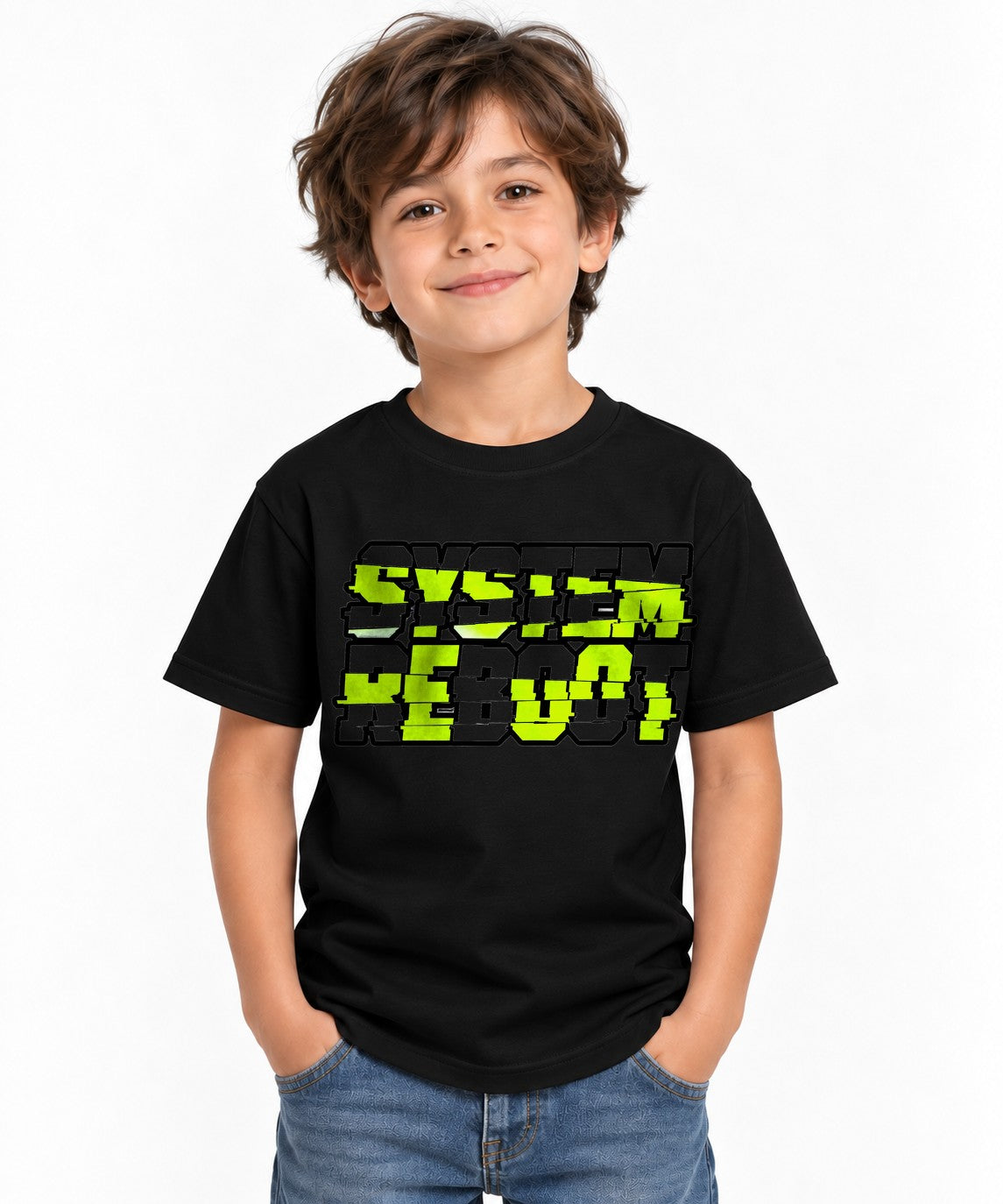 System Reboot Glitch - Black