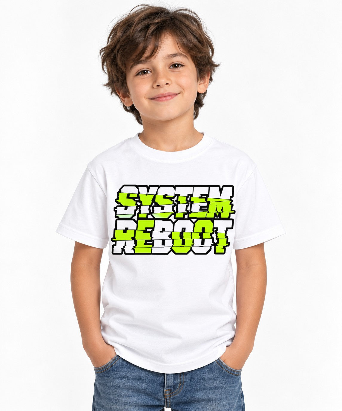 System Reboot Glitch - White