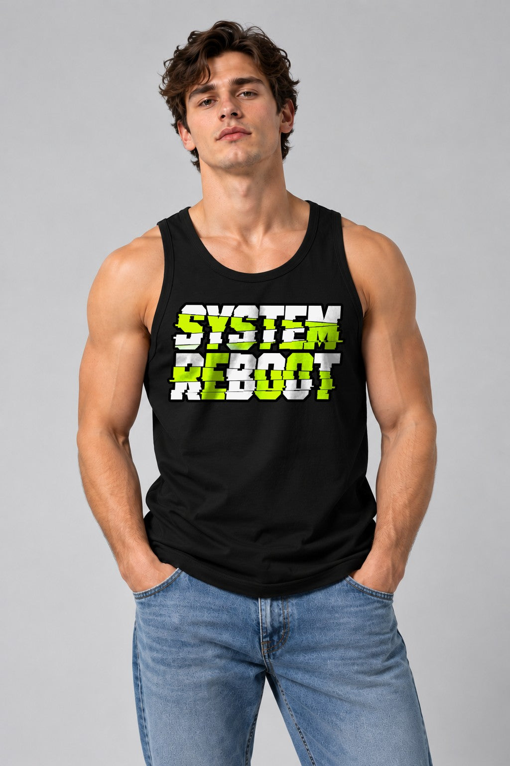 System Reboot Glitch - Black