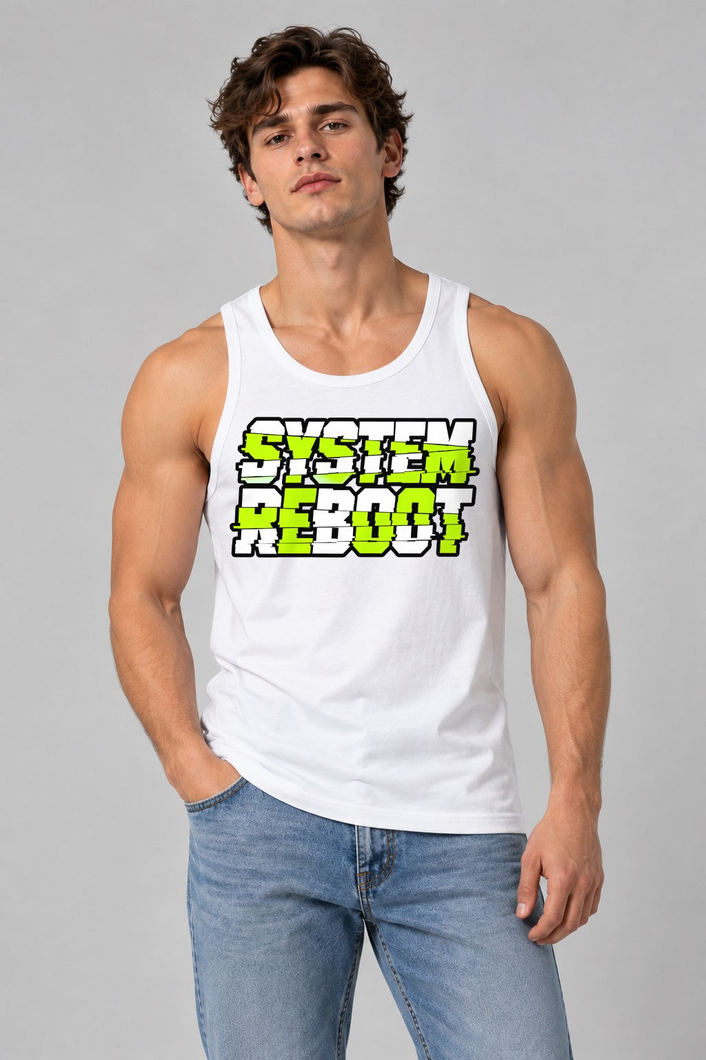 System Reboot Glitch - White