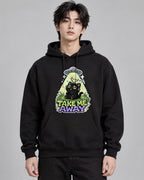 Take Me Away - Cute Black Cat UFO Ab - Black