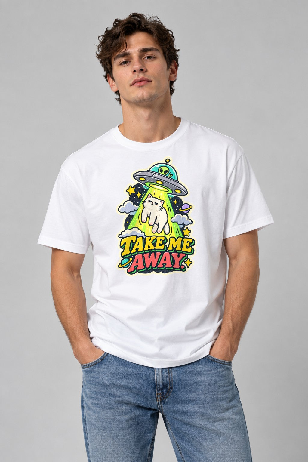 Take Me Away - White
