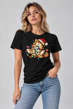 Tangled In Lights Cat - Black