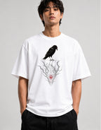 Targeted Crow - White