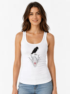 Targeted Crow - White