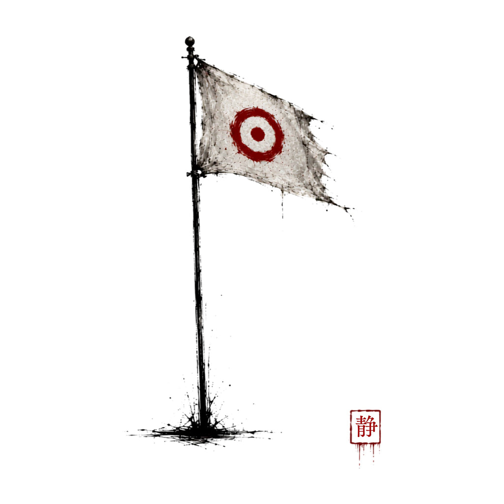 Tattered Target Flag