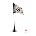 Tattered Target Flag