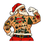 Tattooed Santa