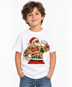 Tattooed Santa - White
