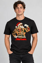 Tattooed Santa - Black