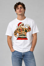 Tattooed Santa - White