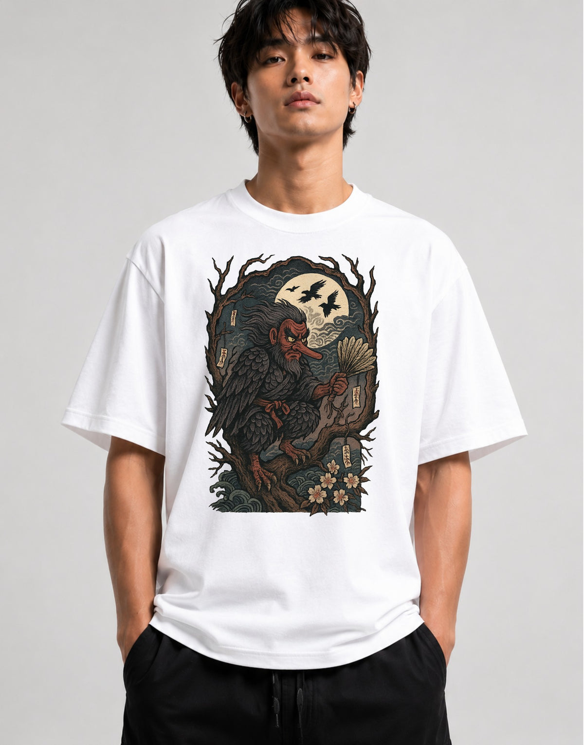Tengu Harvest Moon - White