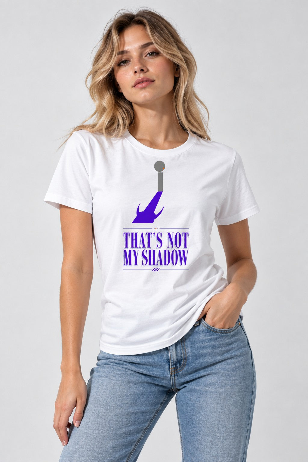 That's Not My Shadow - White
