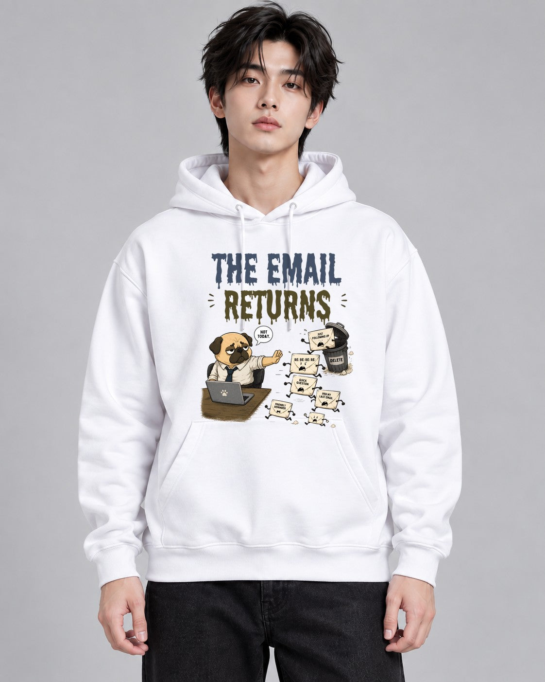 The Email Returns Not Today Funny Of - White