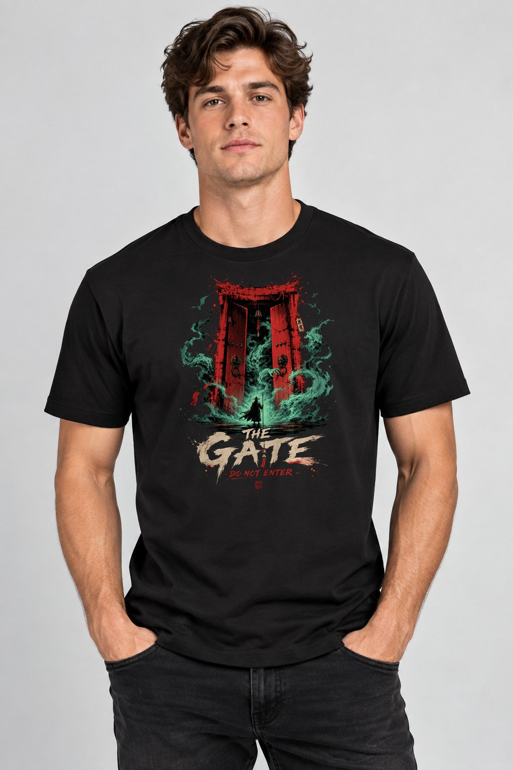 The Gate Do Not Enter - Black