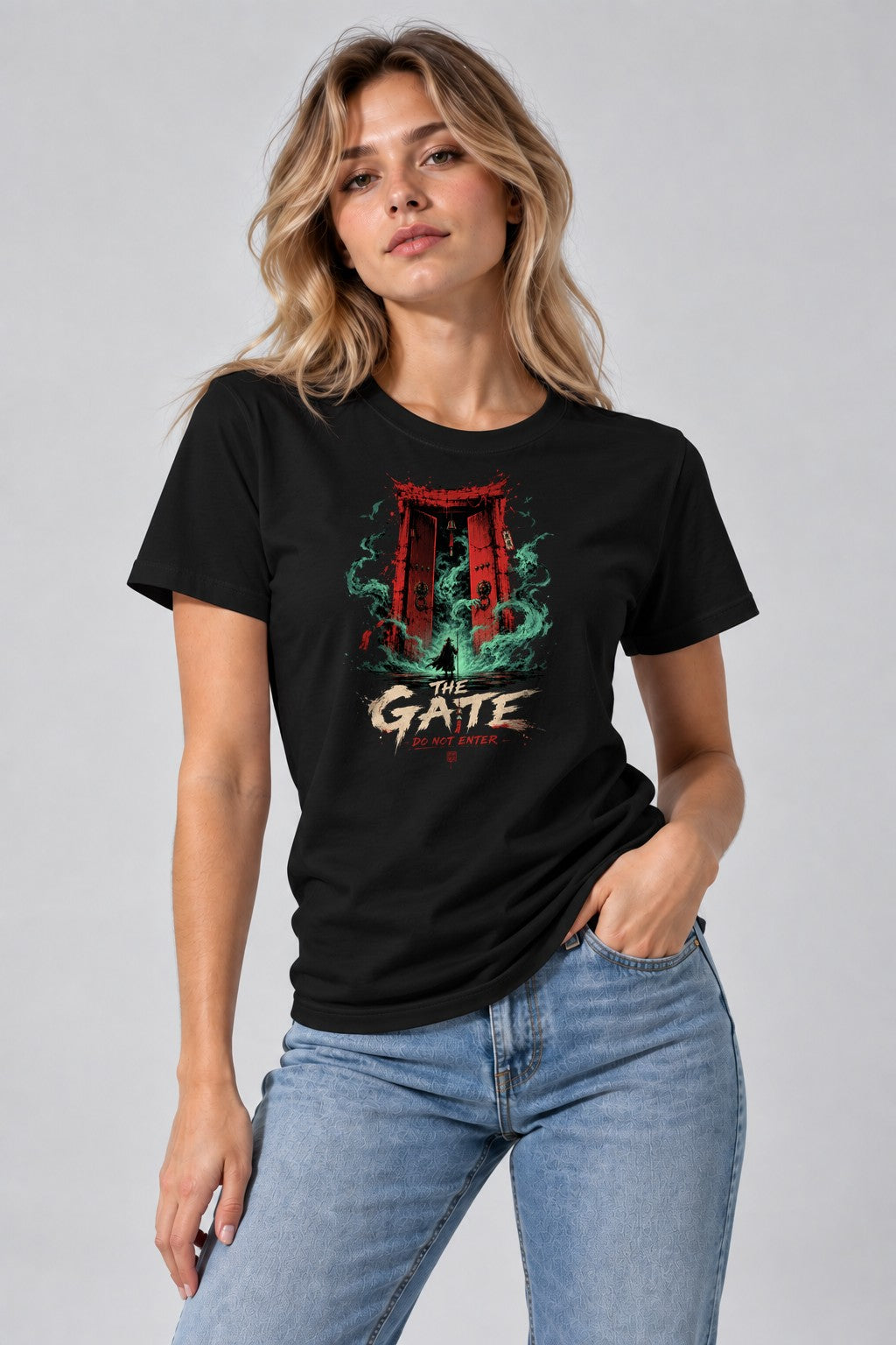The Gate Do Not Enter - Black
