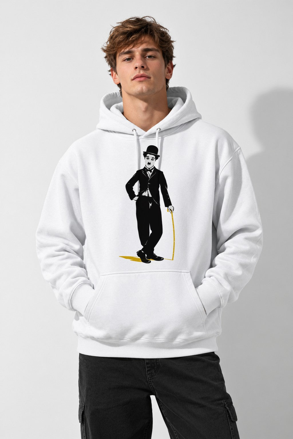 The Tramp Silhouette - White
