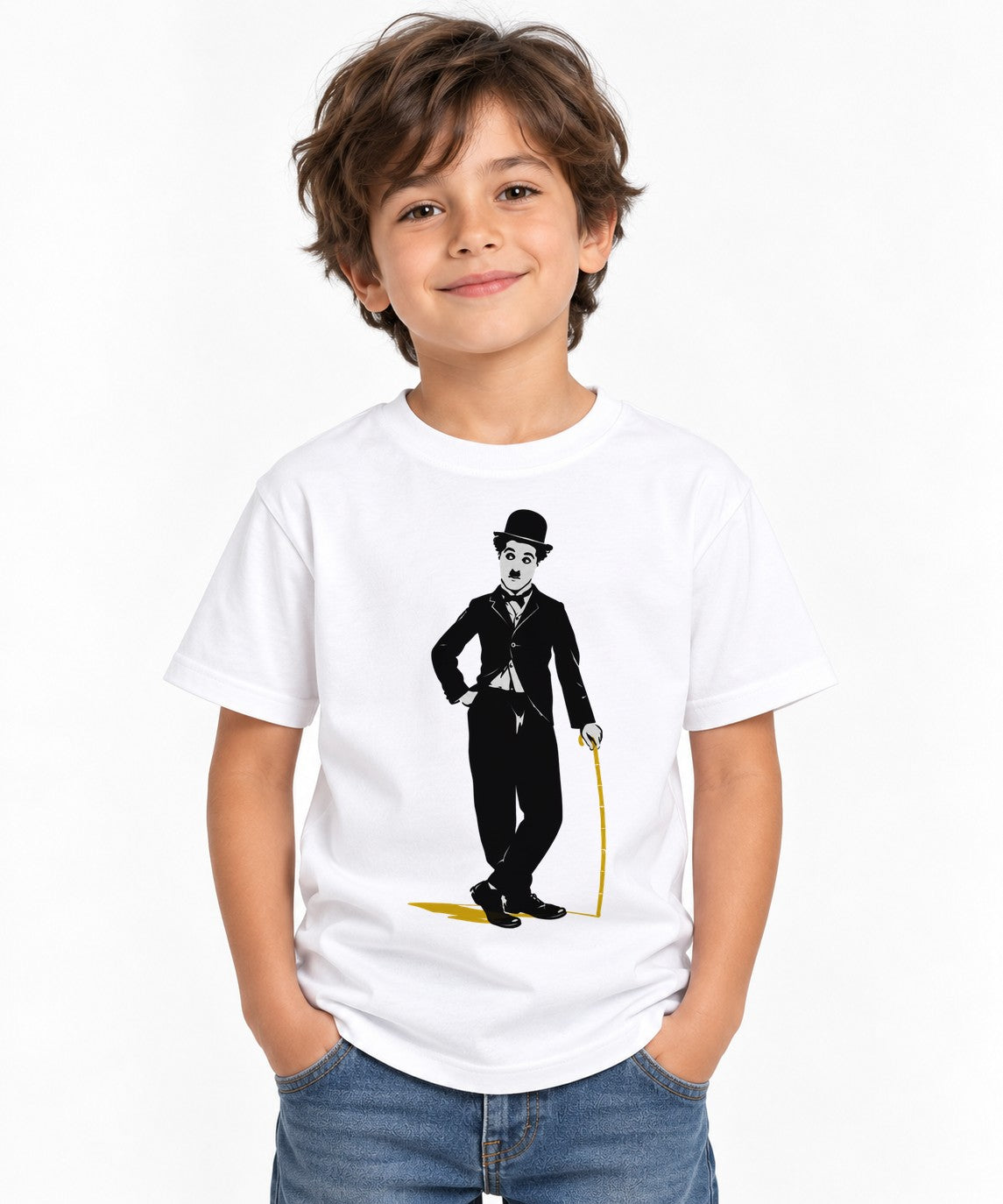 The Tramp Silhouette - White