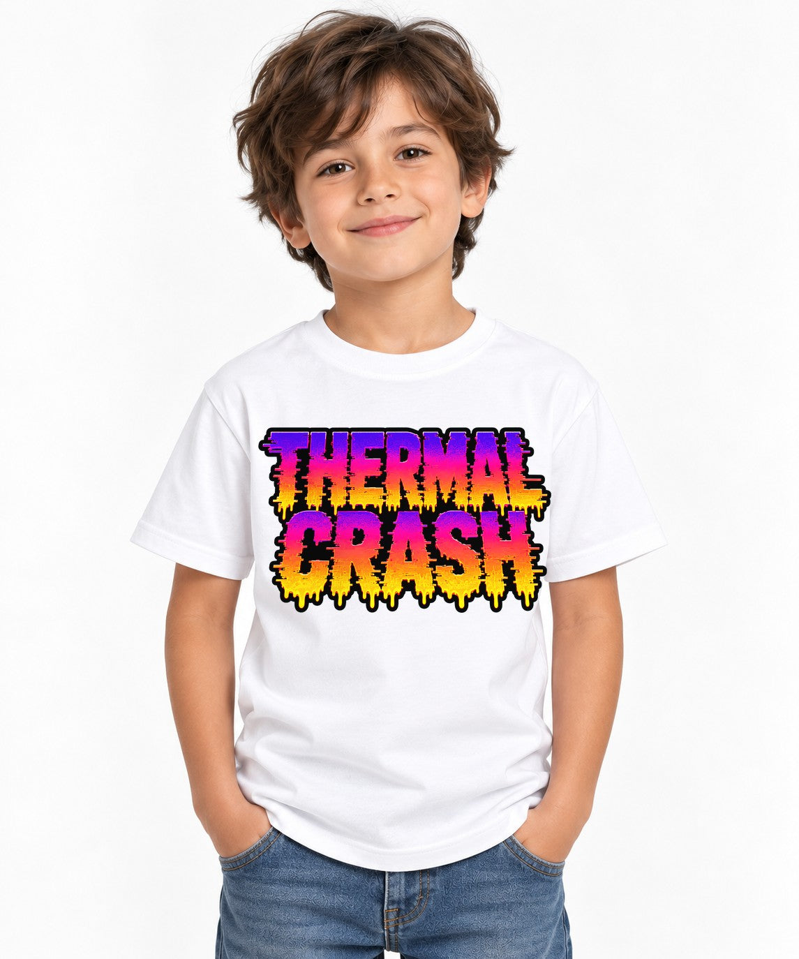 Thermal Crash Glitch - White
