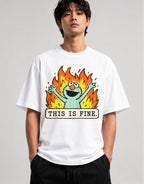 This Is Fine - White